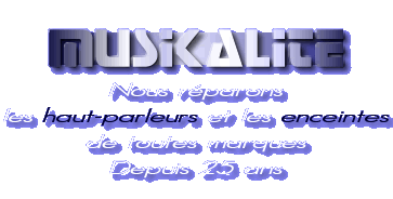 reparation hautparleurs enceintes toutes marques